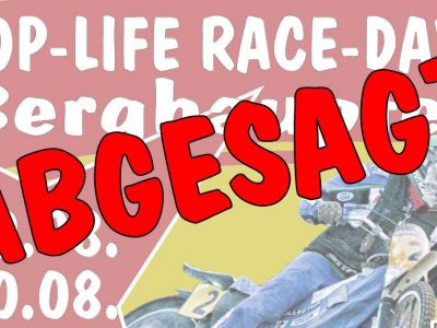 Absage Top Life Race Days 2020